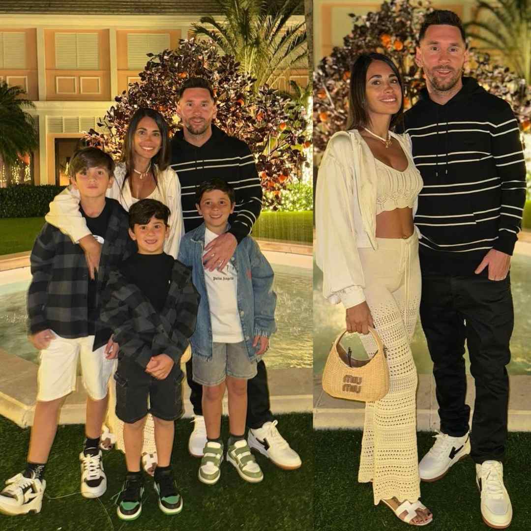 A Perfect Family Moment Lionel Messi's Poolside Pictures Delight Fans